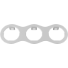 Комплект из светильников и рамки LIGHTSTAR Domino D636060607