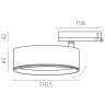 Светильник для трековой системы LIGHTSTAR ALTA PRO A5646QT